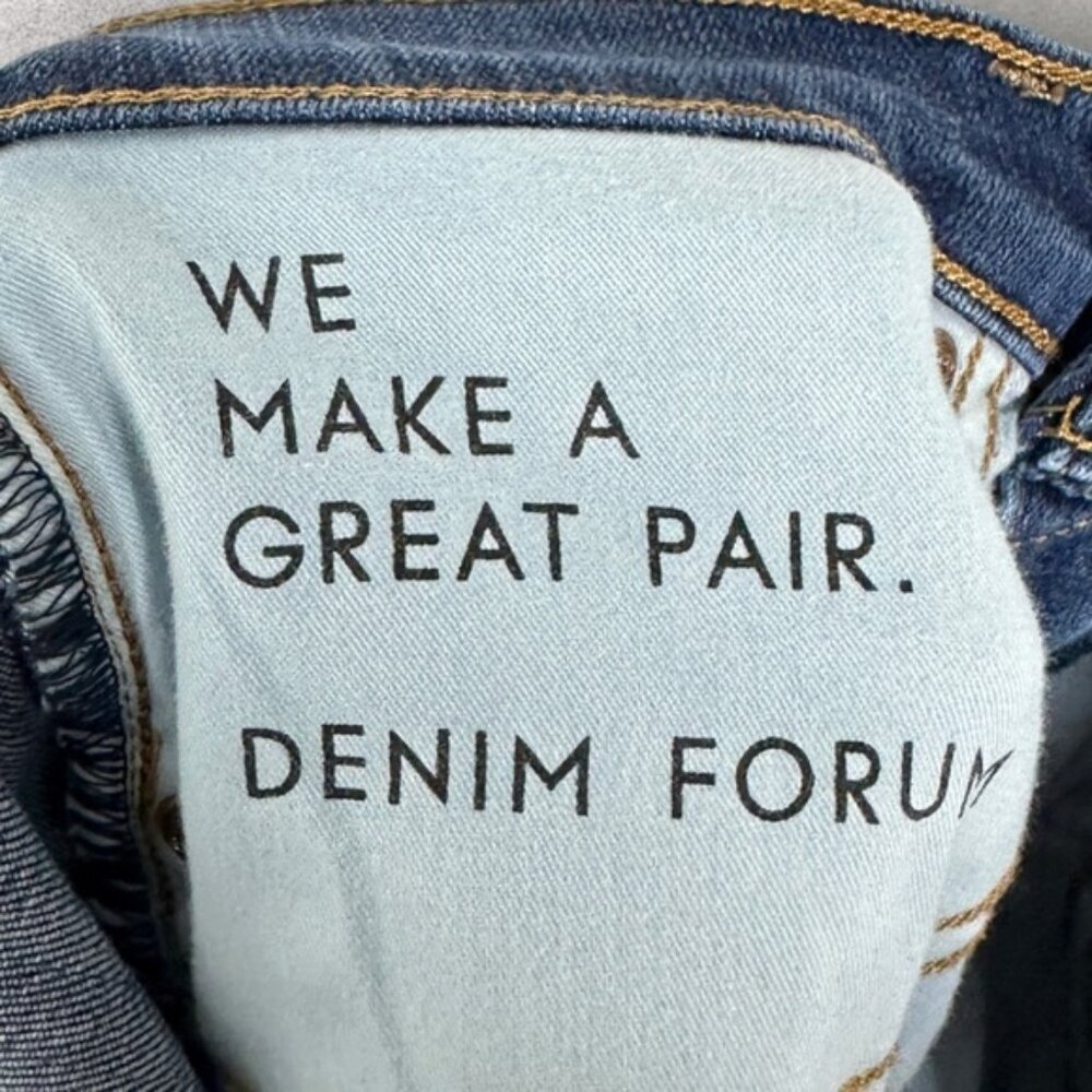 Aritzia Denim Forum The Lola High Rise Skinny Jeans Size 27 Lyocell Stretch Blue - Picture 11 of 15